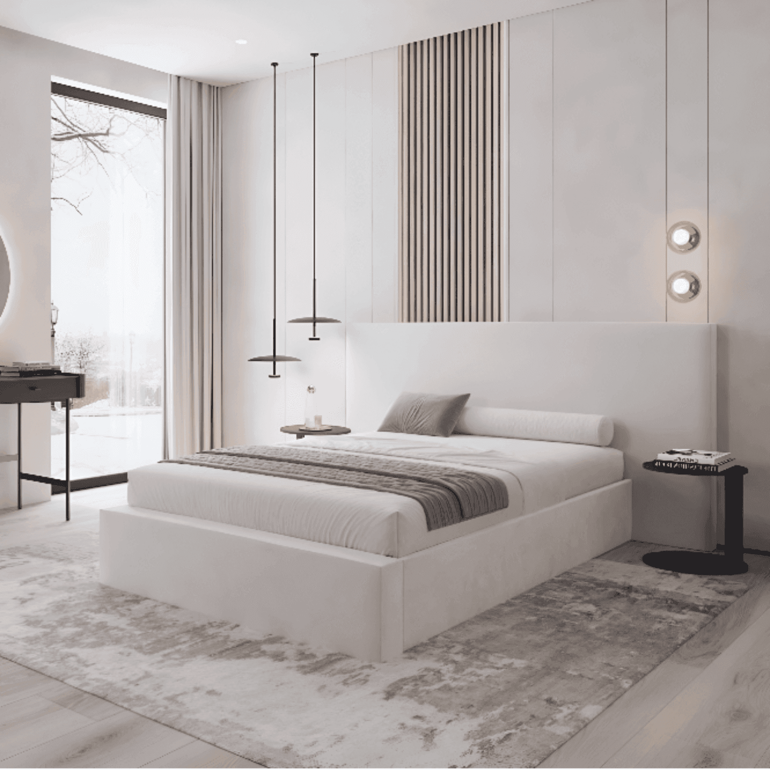 The Sienna Simple Upholstered Bed Frame– 2025 Luxury Beds Collection