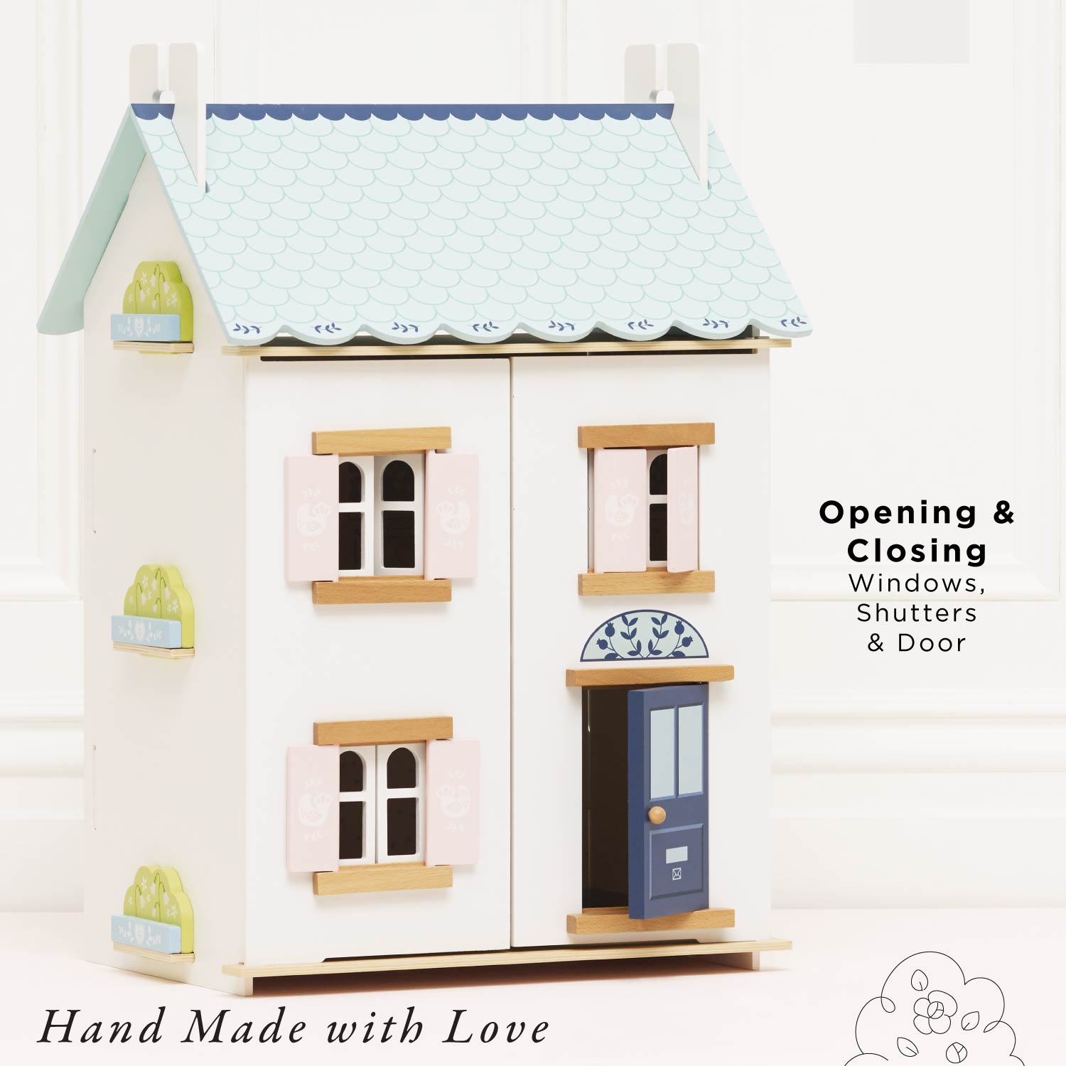 Bluebelle Wooden Dolls House
