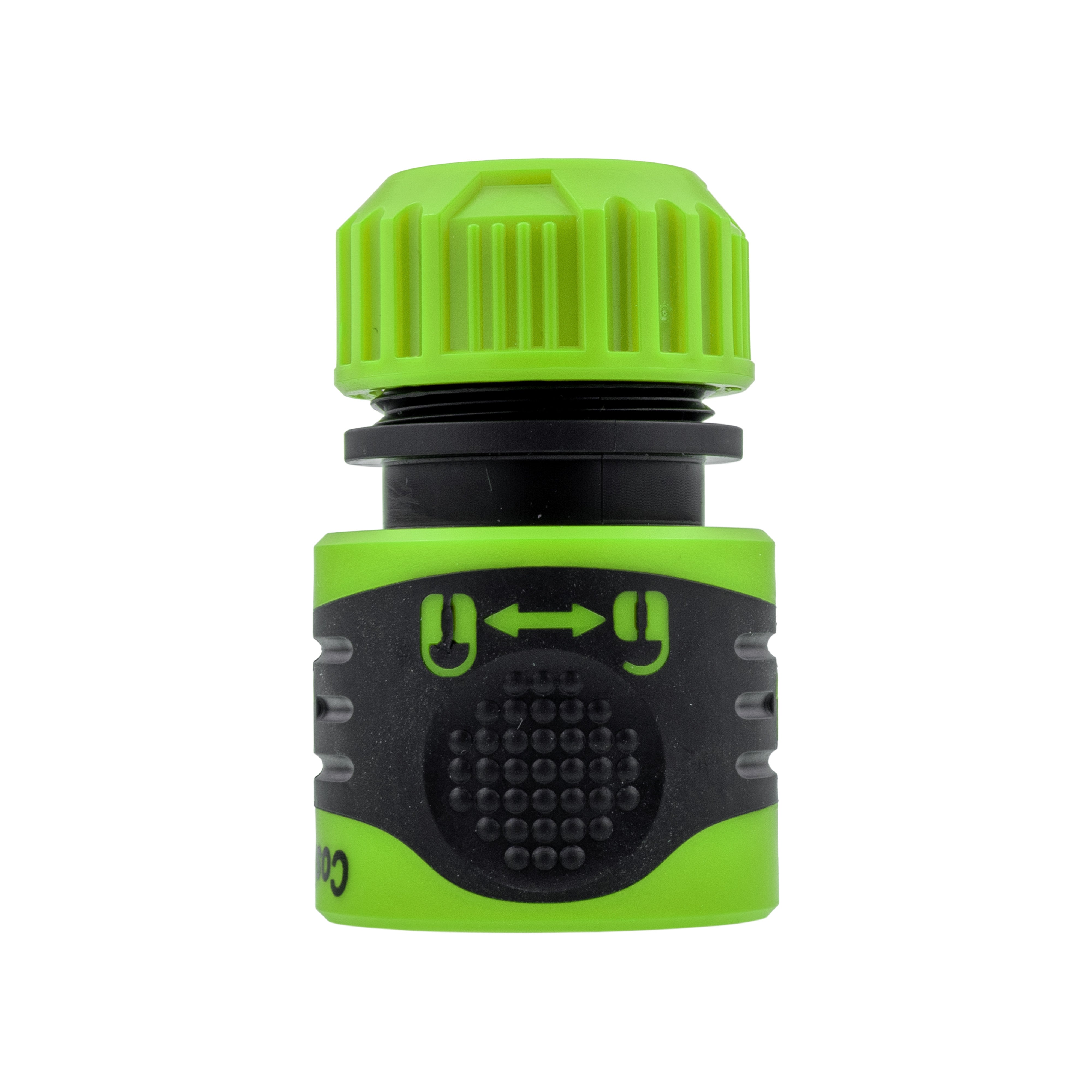 Premium Garden Hose Yellow with Green Lock Connectors