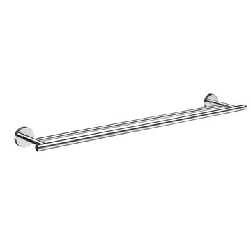 Smedbo Home Double Towel Rail – Polished Chrome HK3364