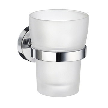 Smedbo Home Tumbler & Holder – Polished Chrome HK343