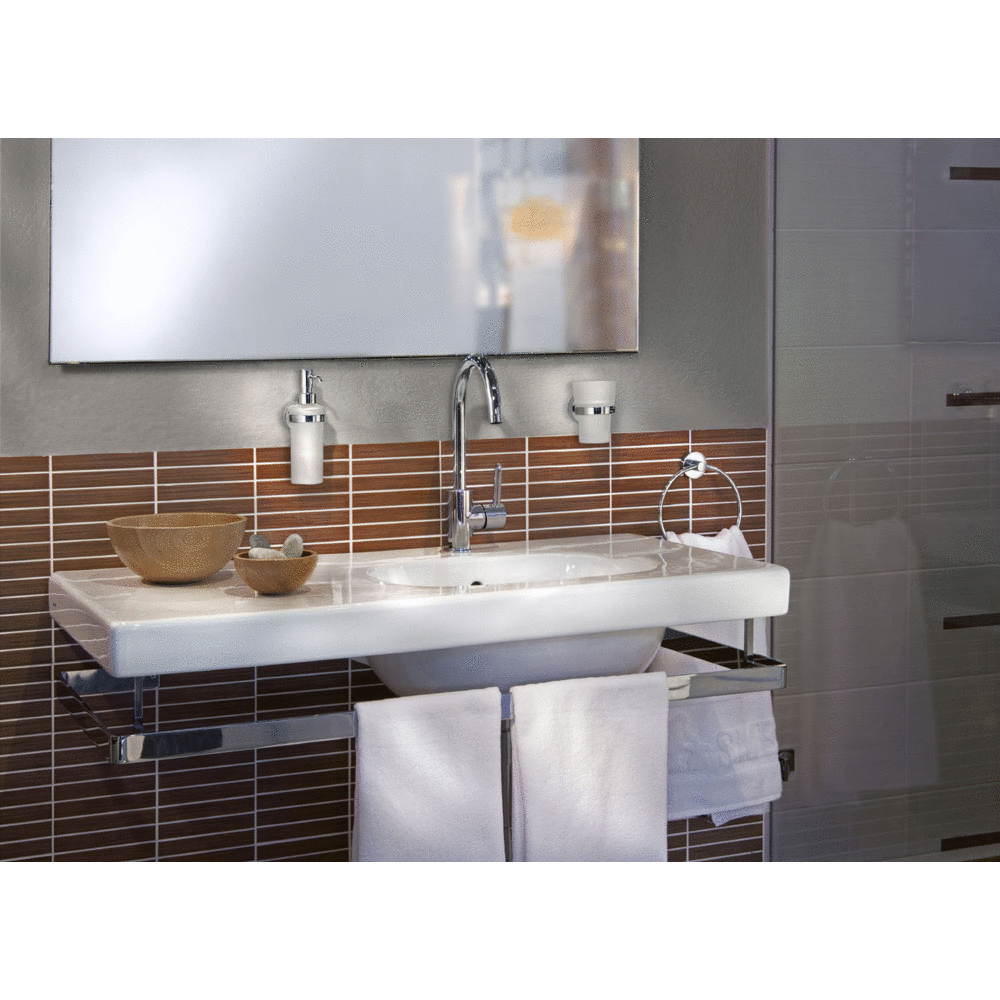 Smedbo Home Tumbler & Holder – Polished Chrome HK343