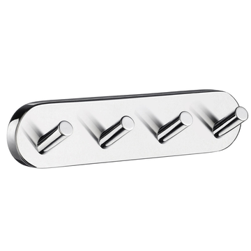 Smedbo Home Quadruple Hook Rack HK359 Polished Chrome