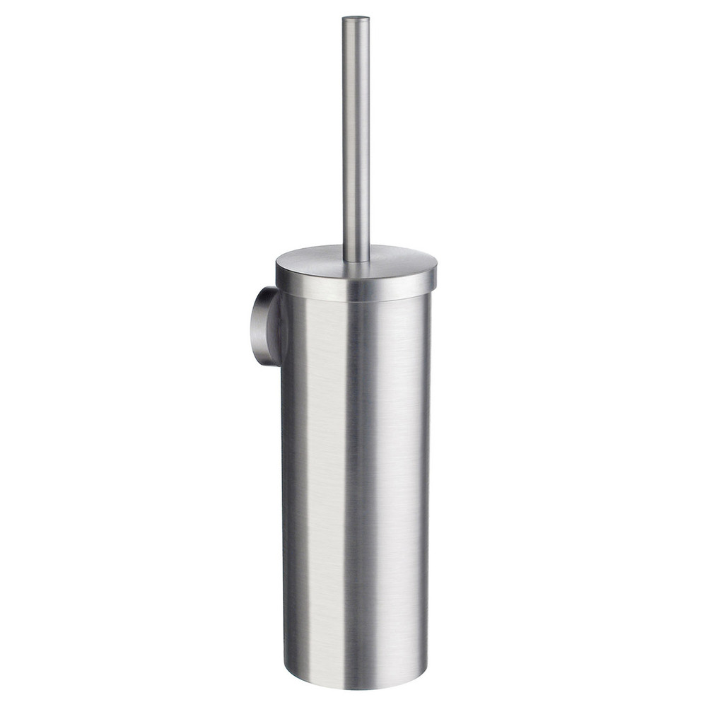 Smedbo Home Wall-Mounted Toilet Brush Set Brushed Chrome HS332