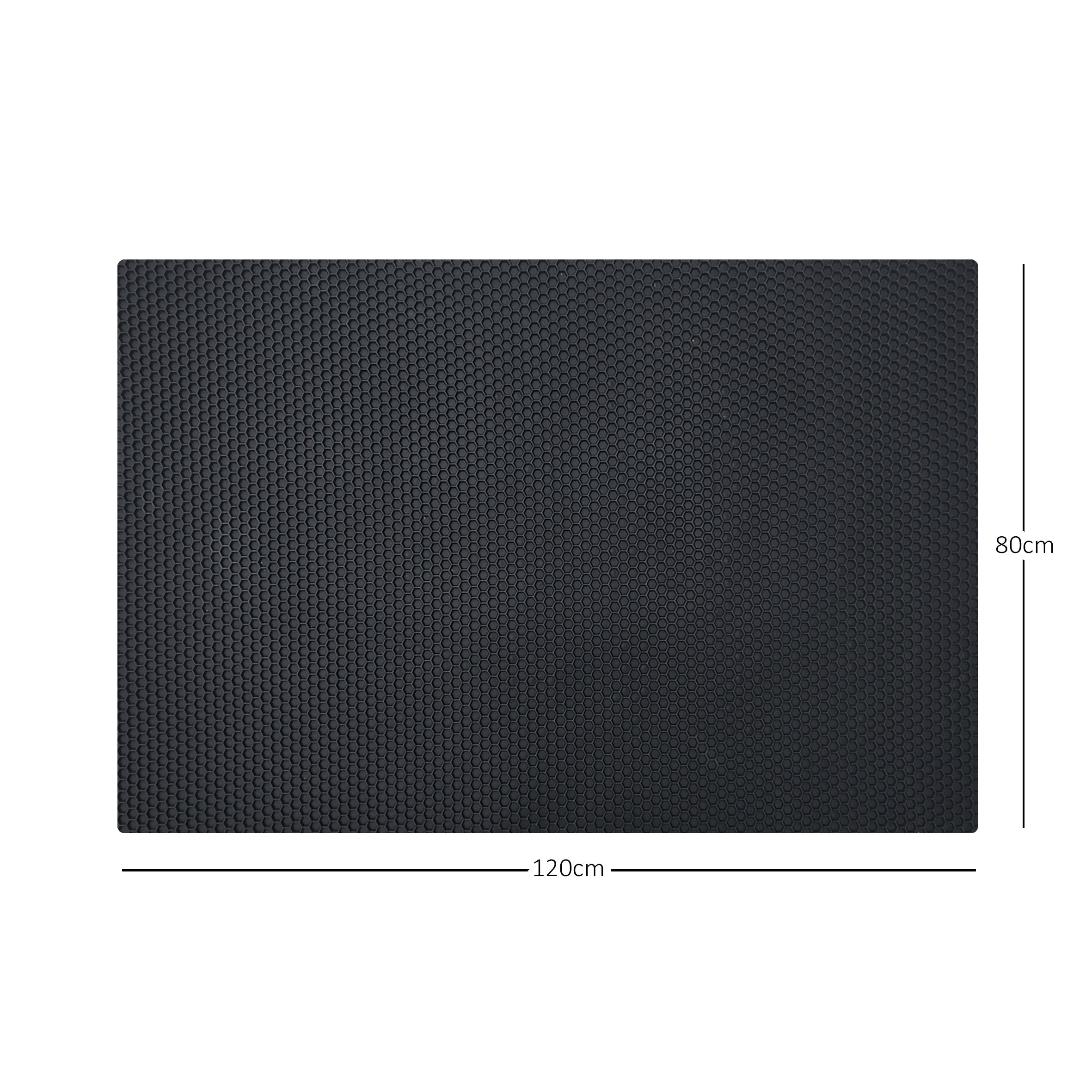 Hexagon Pattern Heavy Duty Rubber Door Mat