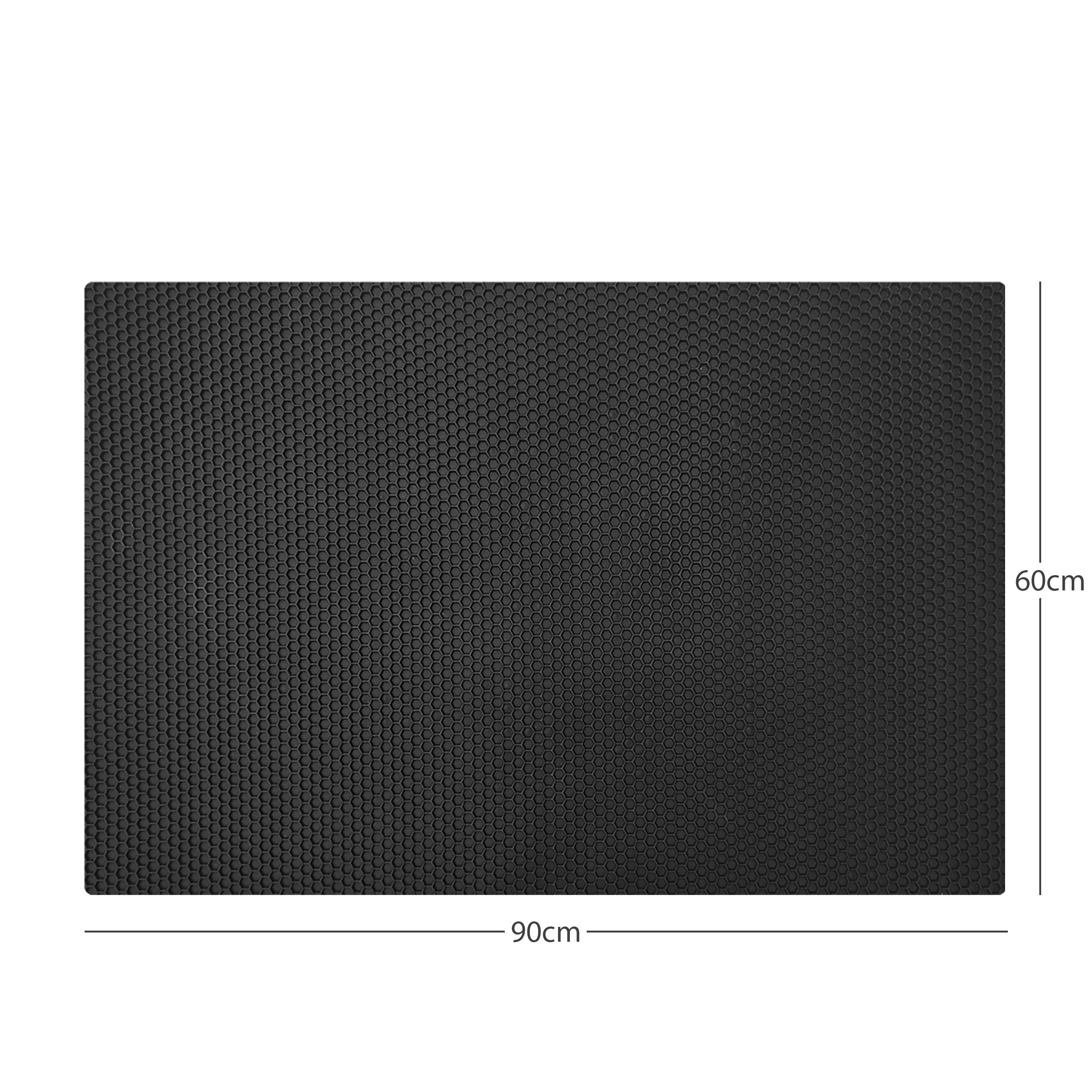 Hexagon Pattern Heavy Duty Rubber Door Mat