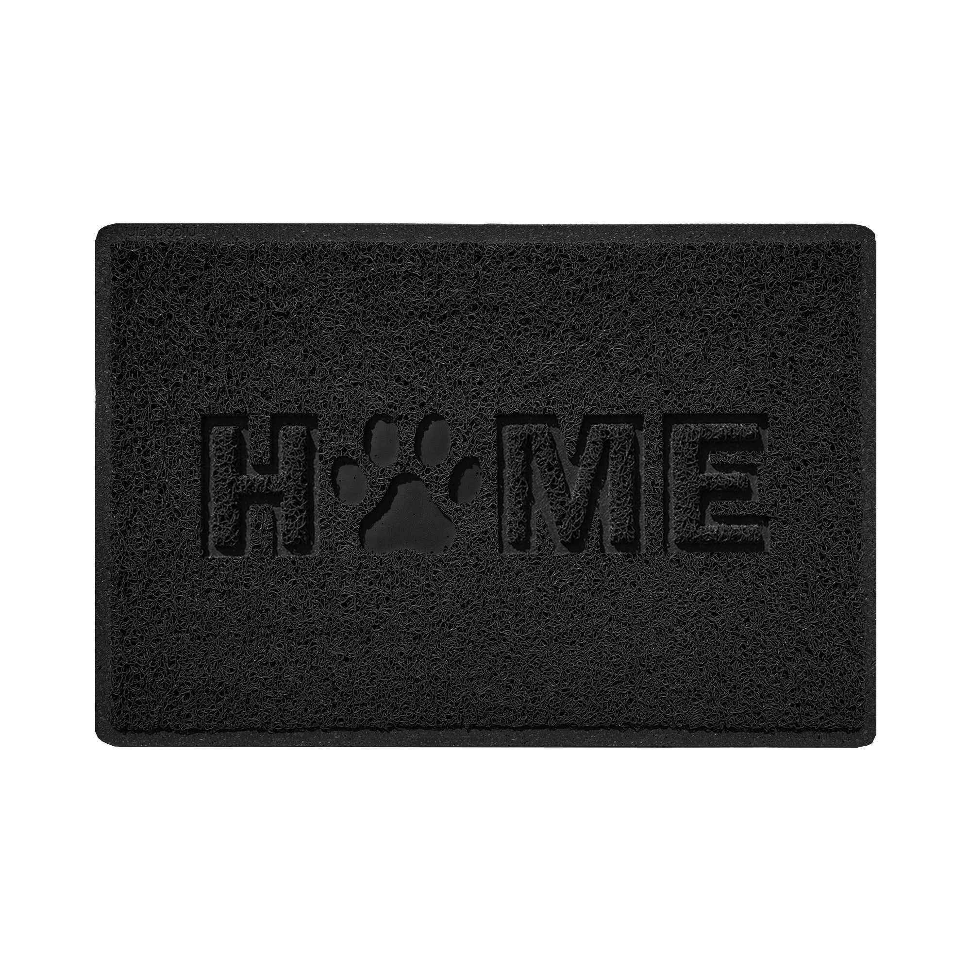 Embossed Home Paw Spaghetti Outdoor Doormat