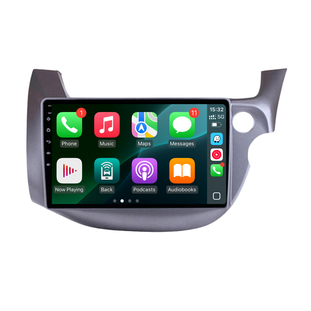 Honda Fit 2 GE Jazz Apple Carplay / Android Auto 10" Stereo Upgrade 2007-2014