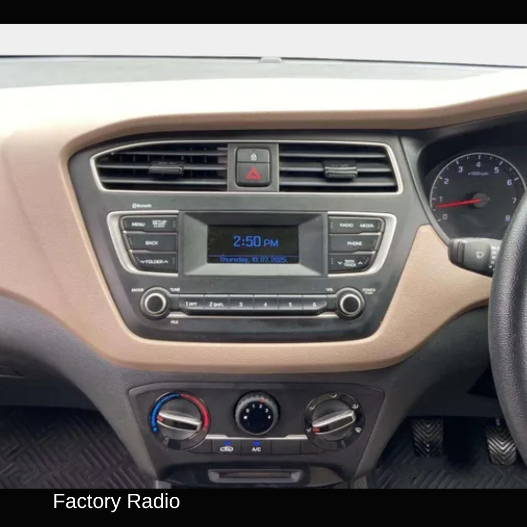 Hyundai i20 Apple Carplay / Android Auto 9" Stereo Upgrade 2014-2018