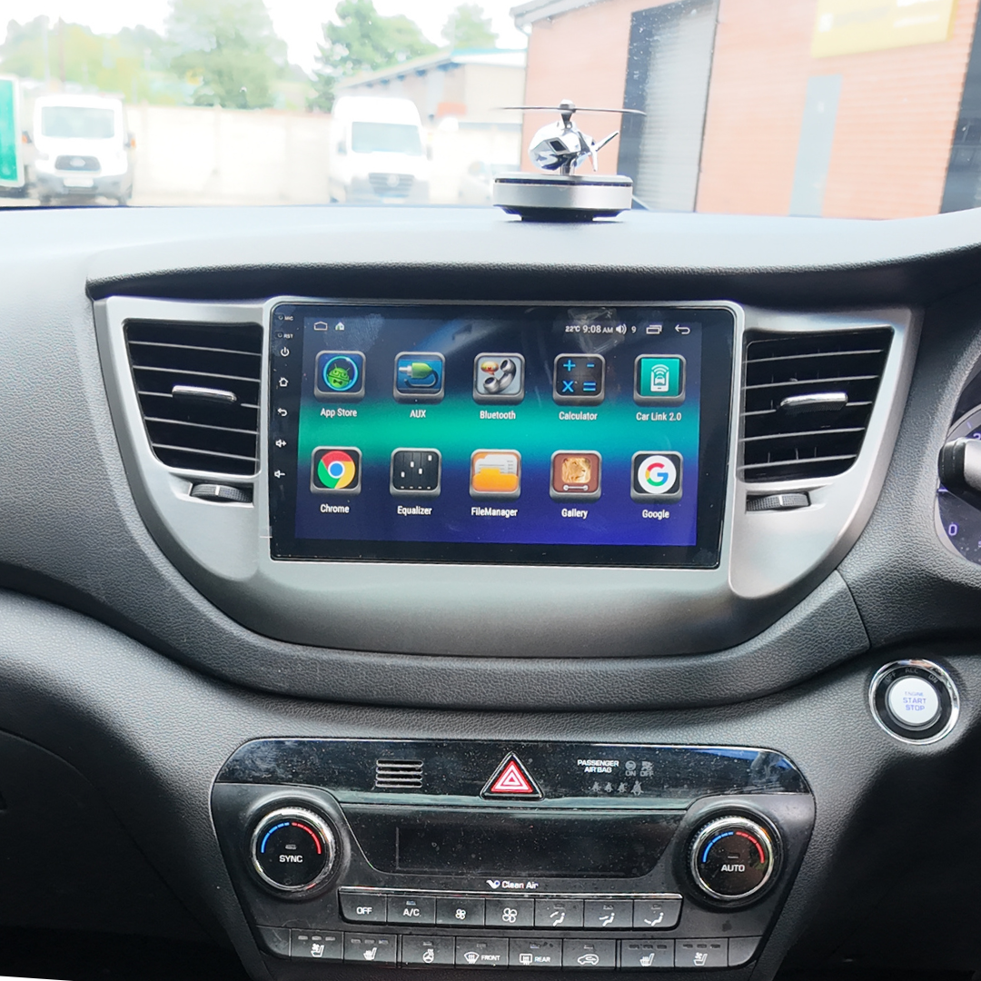 Hyundai Tucson TL Apple Carplay / Android Auto 9" Stereo Upgrade 2015 ...