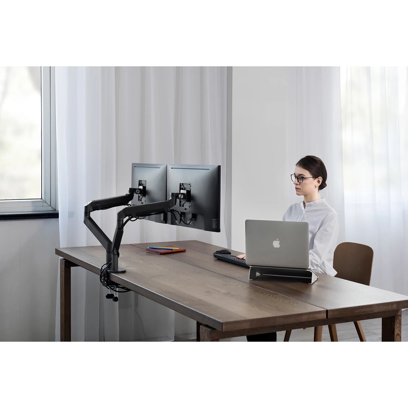 Dual Spring Gas Monitor Arm