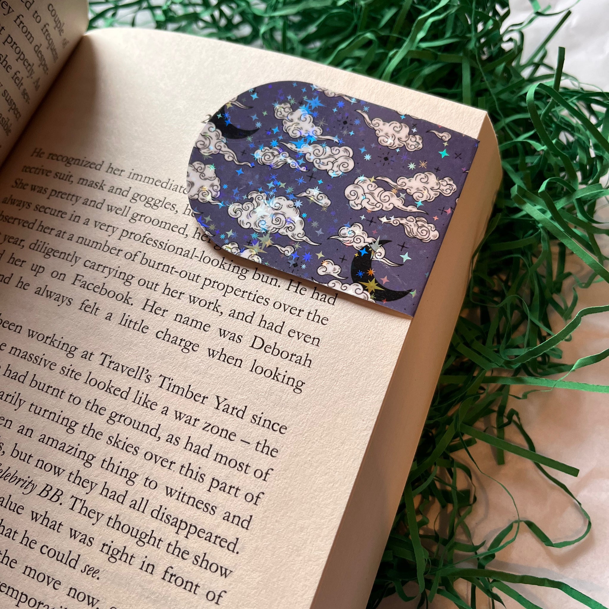 Cloudy Sky magnetic bookmark