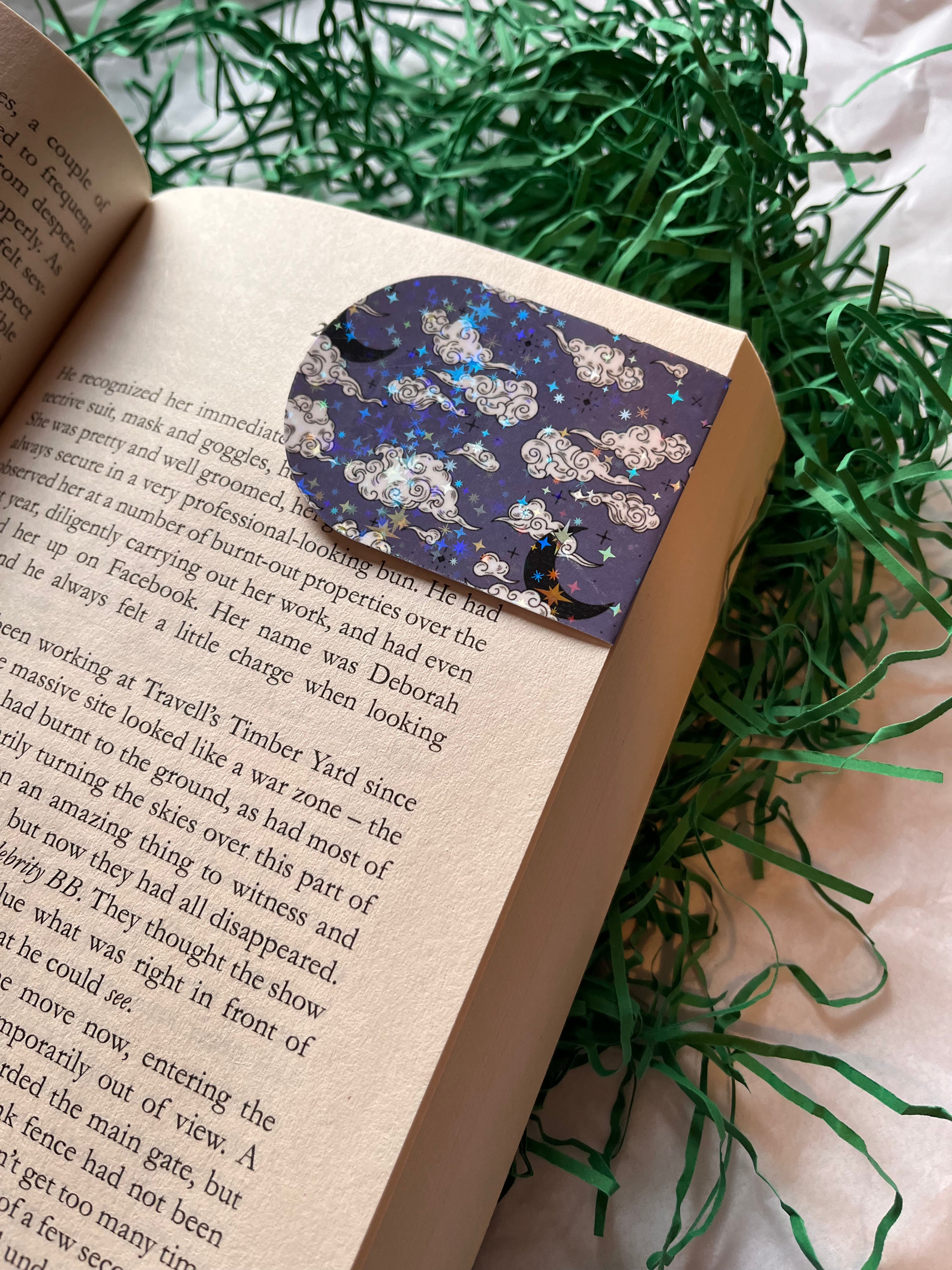 Cloudy Sky magnetic bookmark