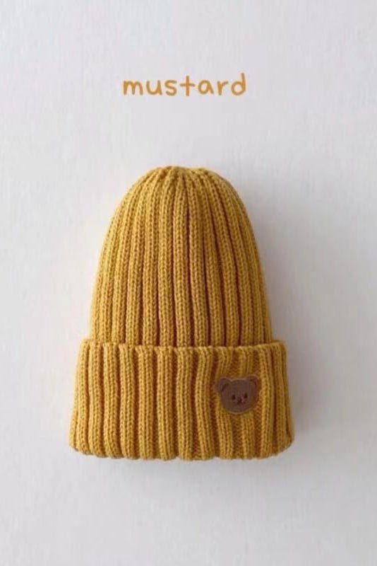 Knitted Bear Beanie