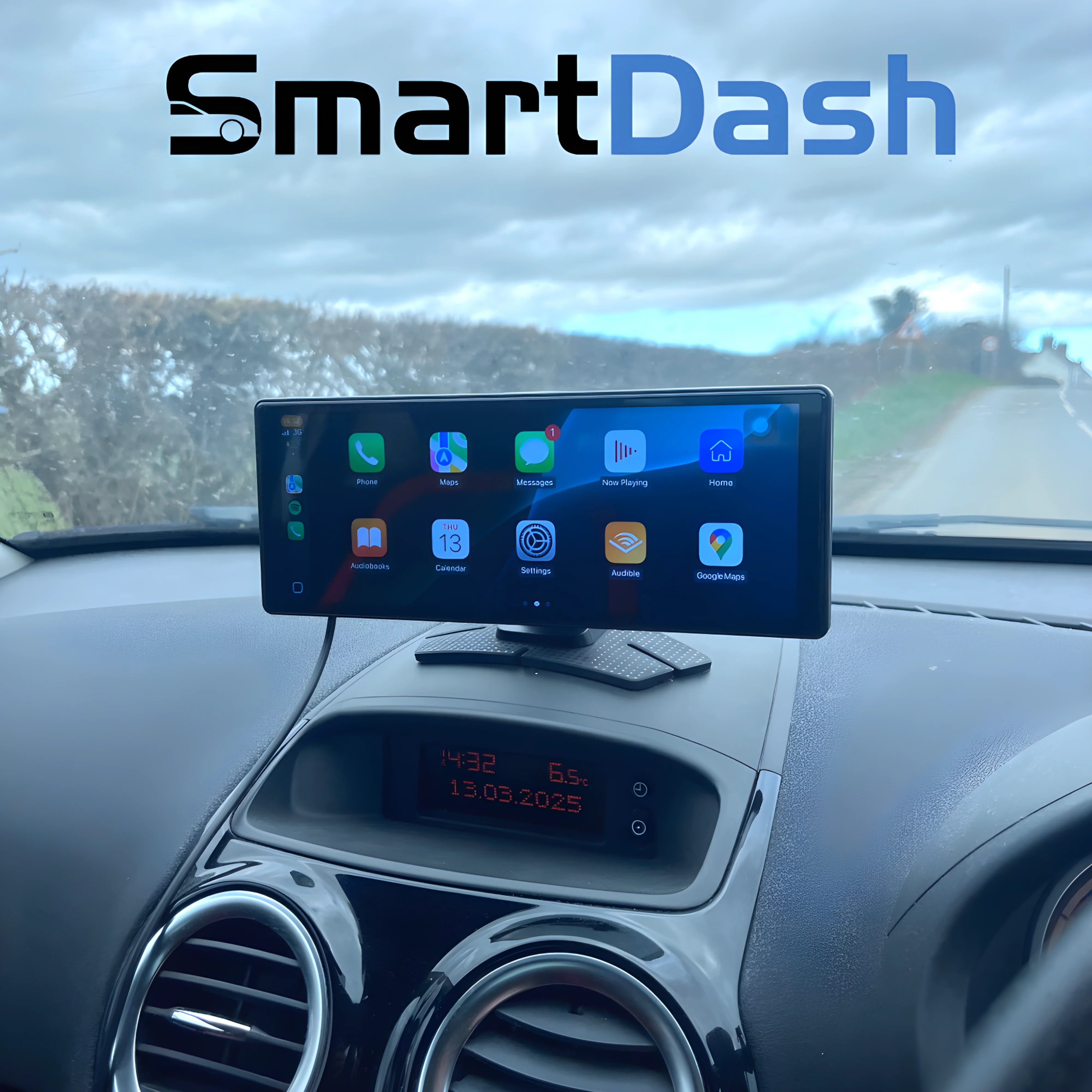 SmartDash™ Pro CarPlay Tablet 2025