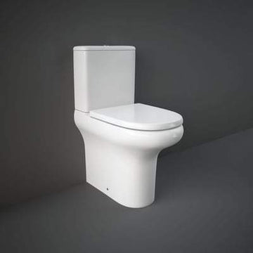 Deluxe 45cm High Rimless Close Coupled Fully Back to Wall WC Pan