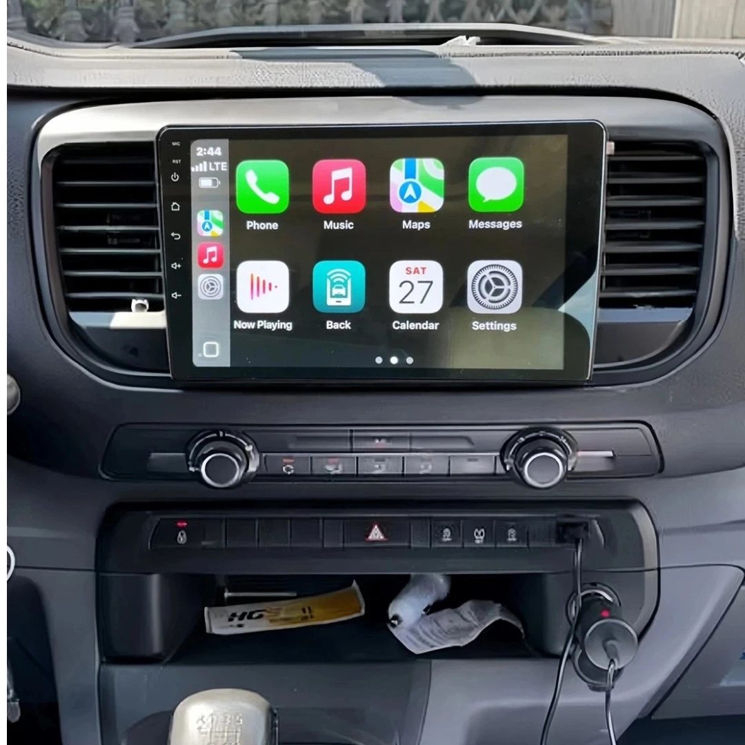 Citroen Jumpy Peugeot Expert Toyota Proace Apple Carplay / Android Auto 9" Stereo Upgrade 2016-24