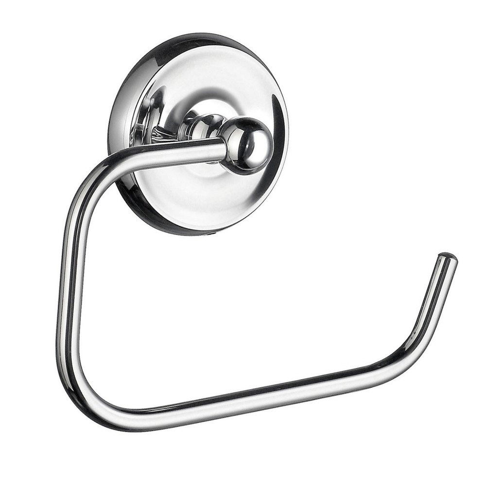 Smedbo Villa Open Toilet Roll Holder Polished Chrome K241