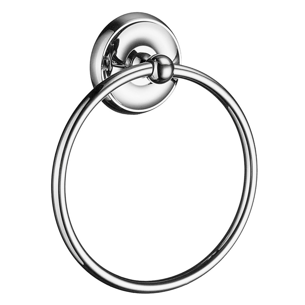 Smedbo Villa Towel Ring Polished Chrome K244
