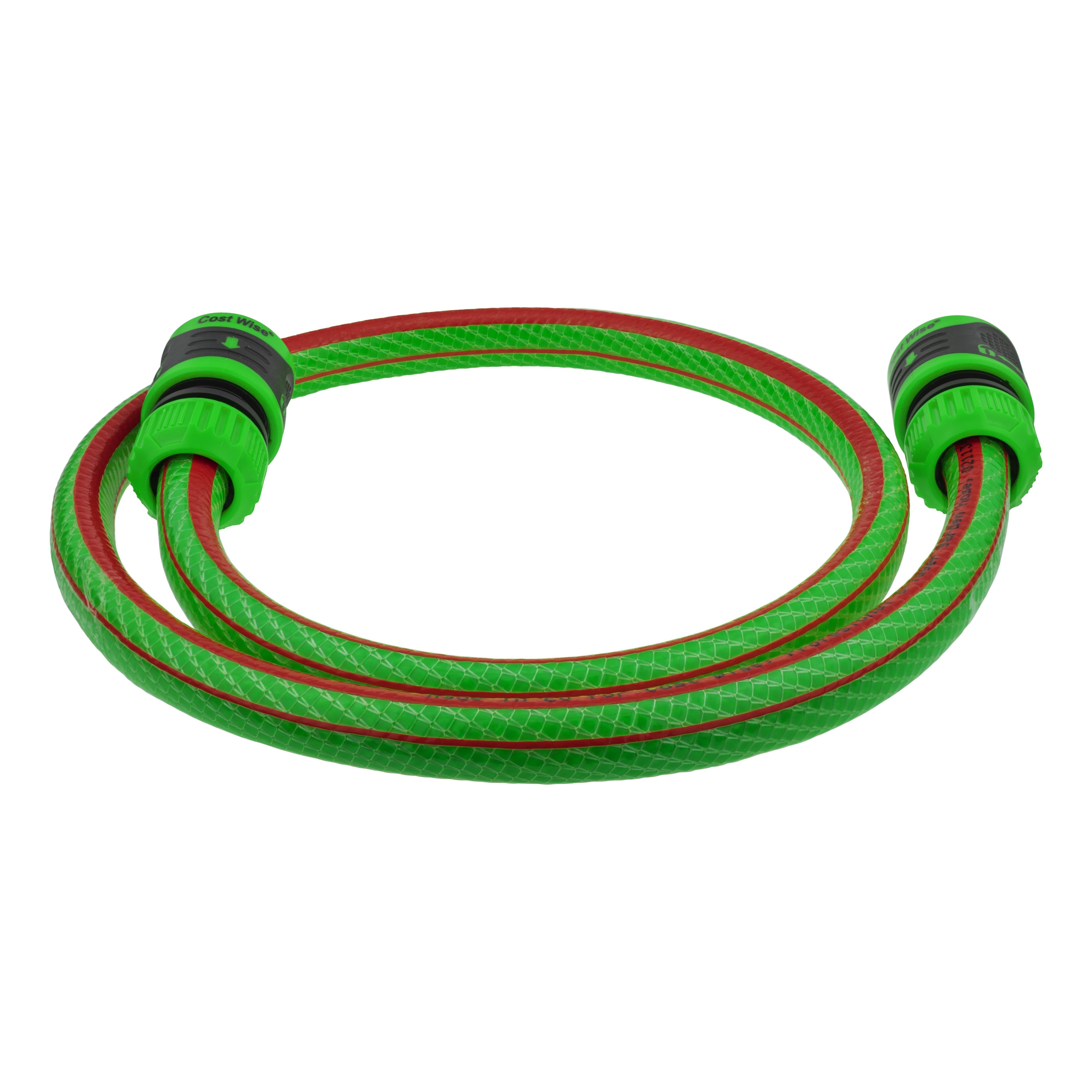 Premium Garden Hose Green with Green Lock Connectors