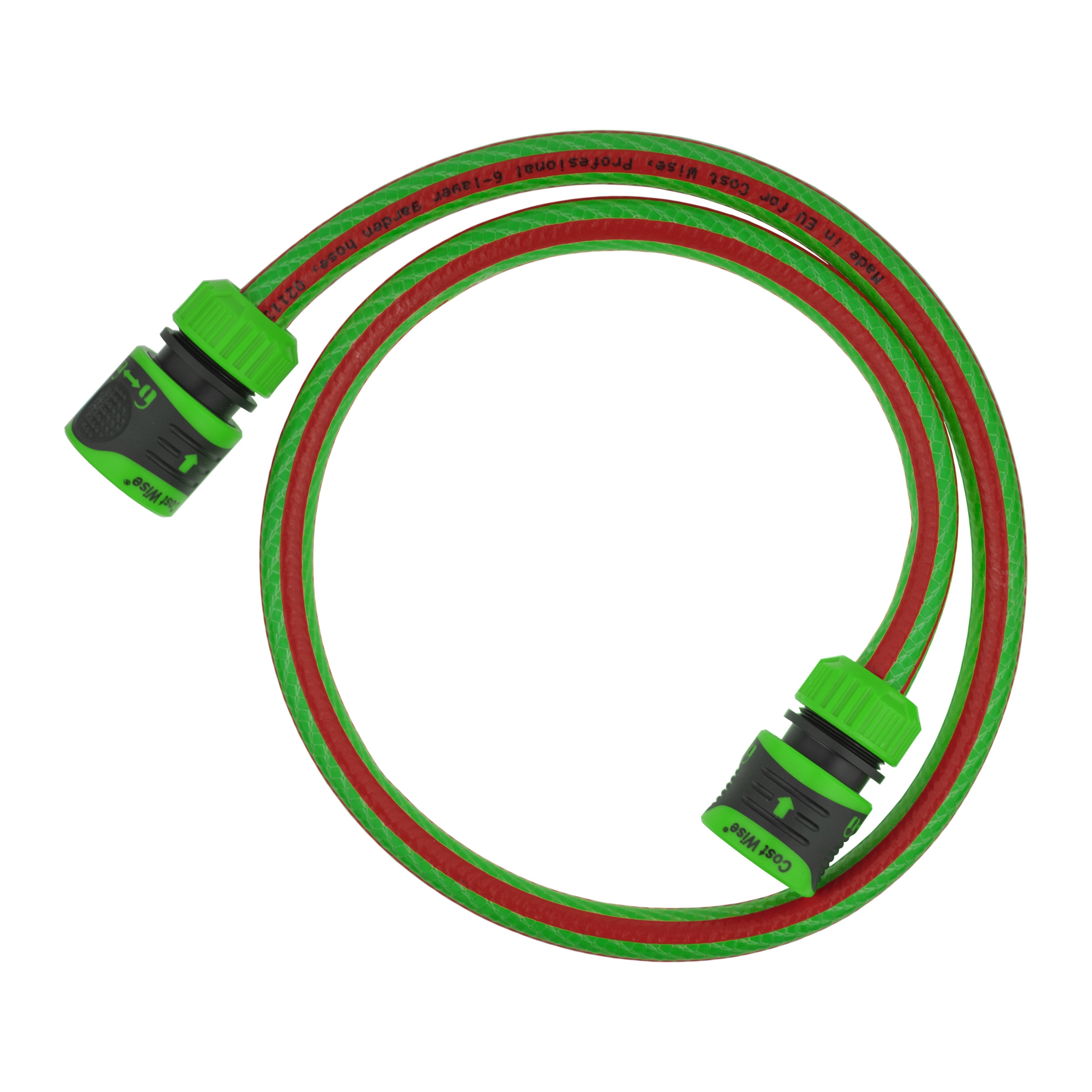 Premium Garden Hose Green with Green Lock Connectors
