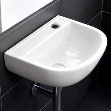 50cm Special Needs Basin 1 Tap Hole with no Overflow