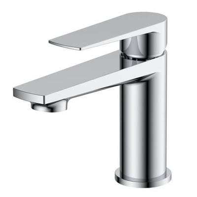 Mono Basin Chrome Mixer Tap with Clicker Waste