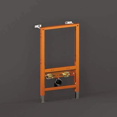 Concealed Bidet Support Frame with Adjustable Fittings - All Sizes