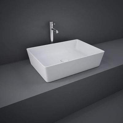 Rectangular Counter Top Wash Basin 50cm - All Colours