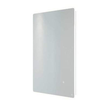 LED Illuminated Portrait Mirror with Demister, Shavers Socket and Touch Sensor Switch