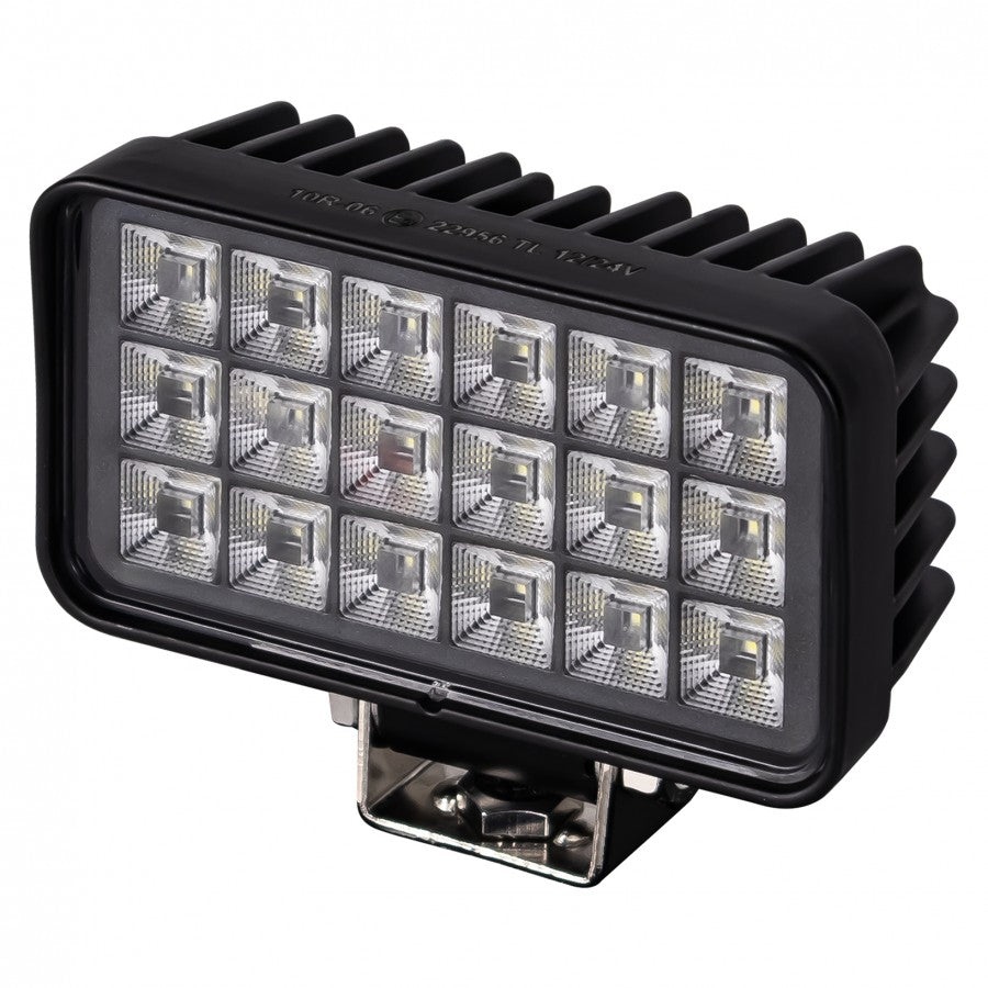 Compact LED Work Light with Built-In Switch – 2,008 Lumen Flood Beam, 12/24V | Truck LED