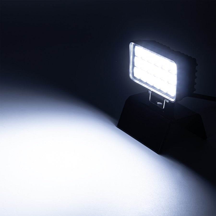 Compact LED Work Light with Built-In Switch – 2,008 Lumen Flood Beam, 12/24V | Truck LED