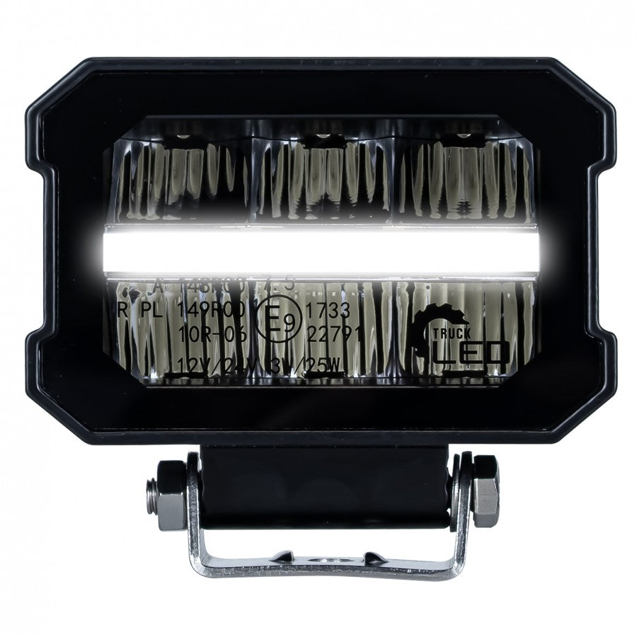 Truck LED OSRAM LED Driving Light with DRL | 2200 Lumens | ECE R149 Approved | 12-24V