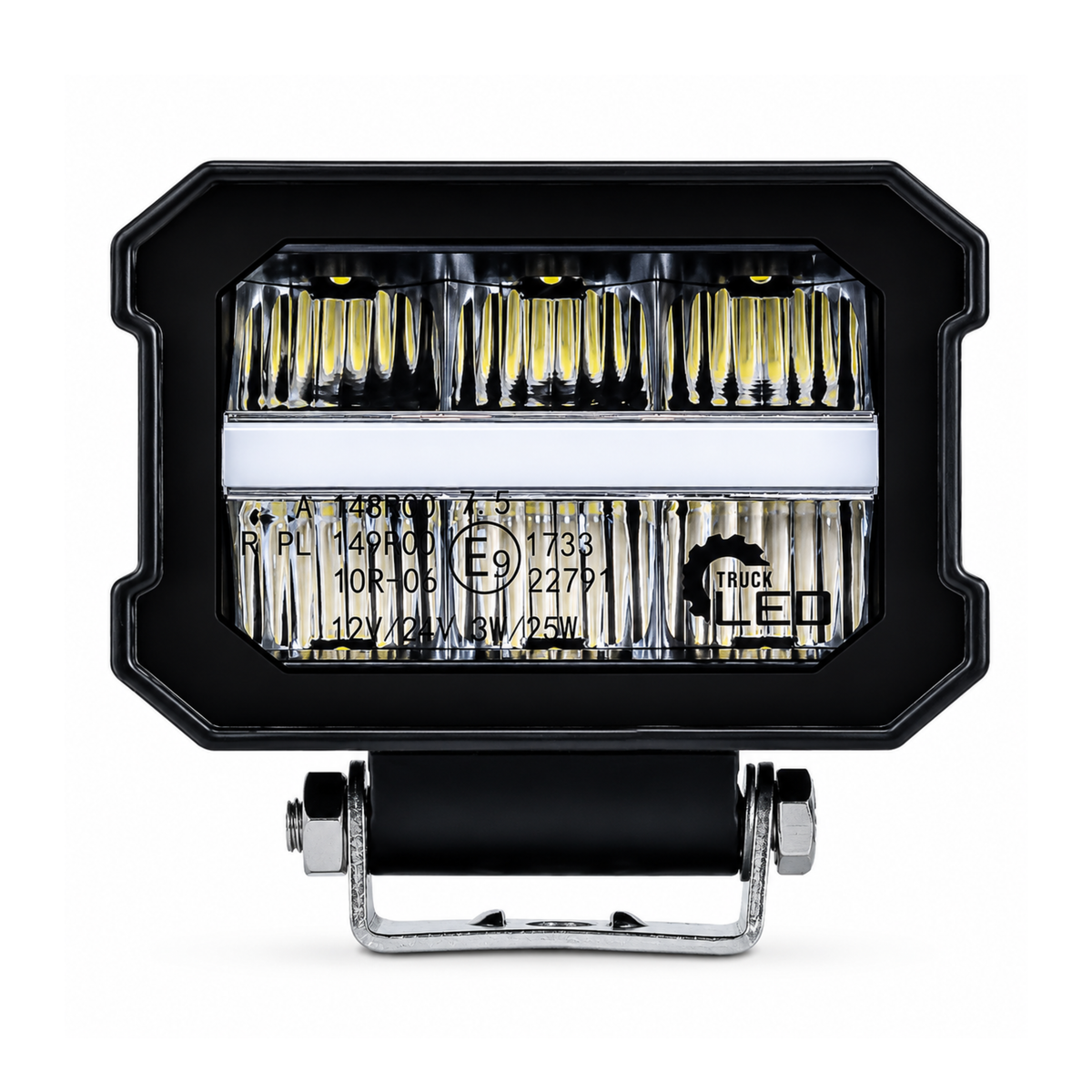 Truck LED OSRAM LED Driving Light with DRL | 2200 Lumens | ECE R149 Approved | 12-24V