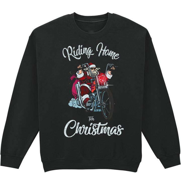 Riding Home for Christmas Sweatshirt