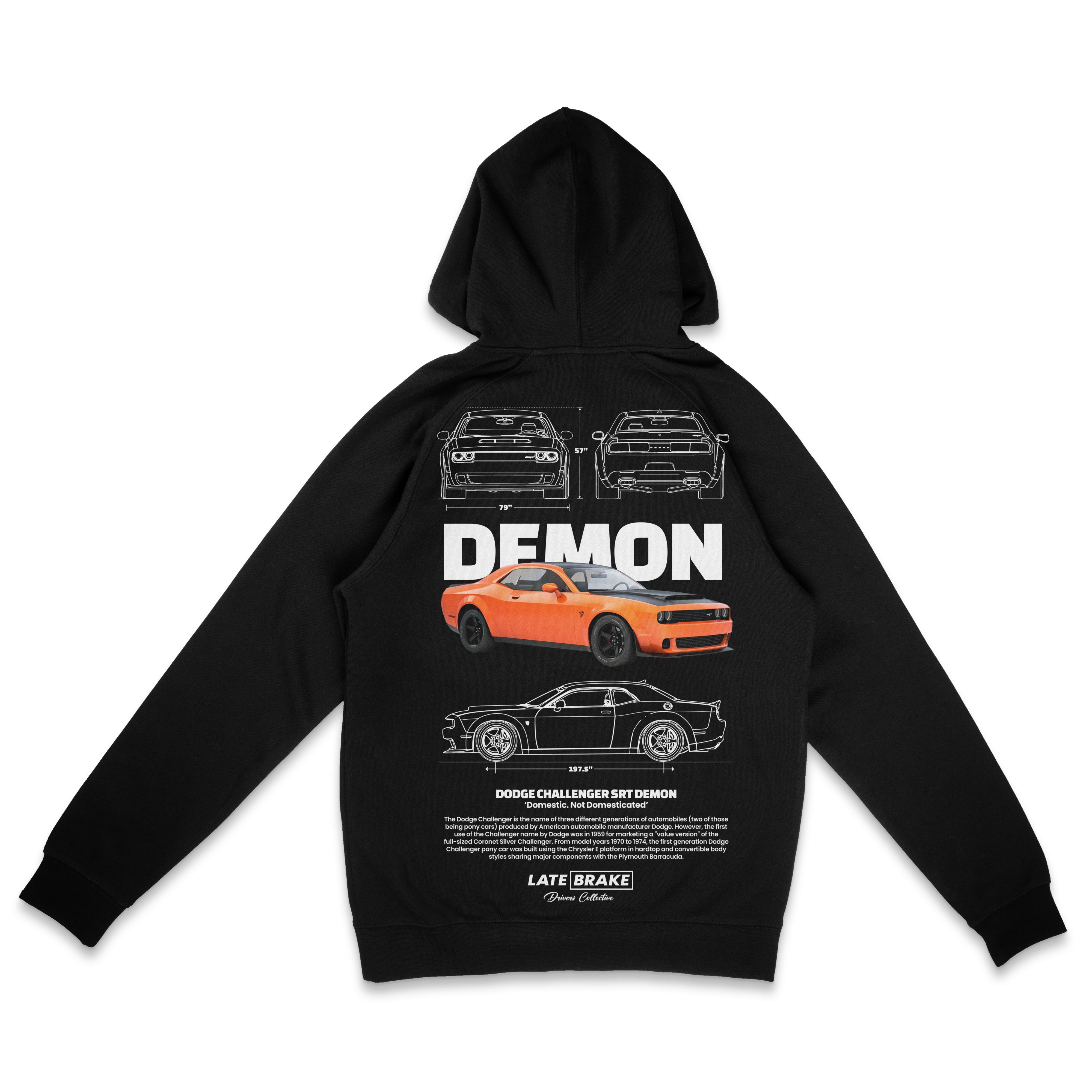 Challenger Demon Drivers Collective Hoodie