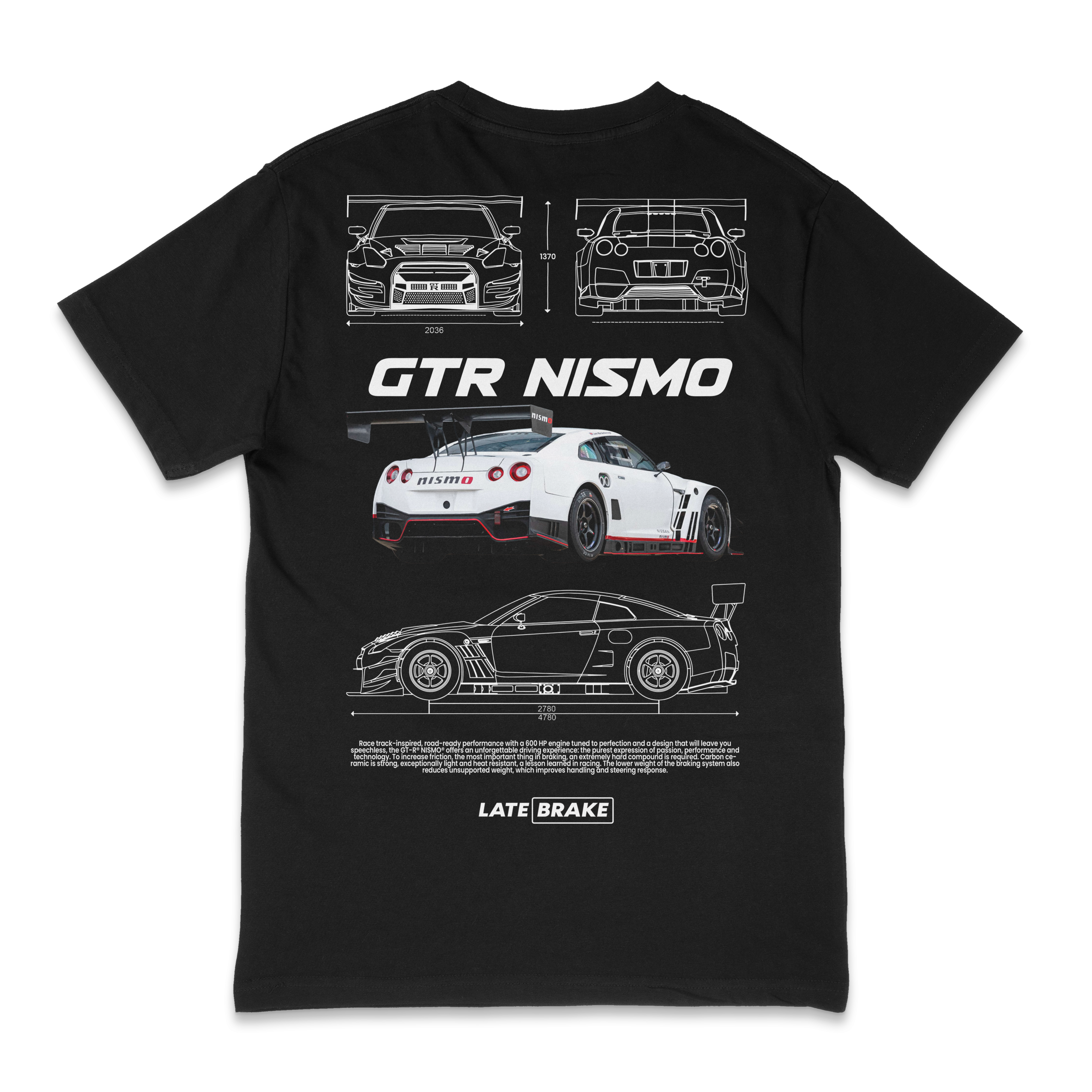 GTR Nismo (WHT) Drivers Collective T-Shirt