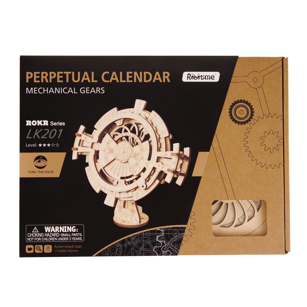 Perpetual Calendar Wooden Construction Toy