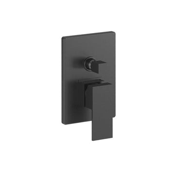 Linear Concealed 2-Way Matt Black Shower Valve