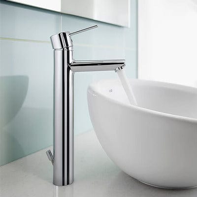 Targa Extended Basin Mixer Tap With Pop-Up Waste