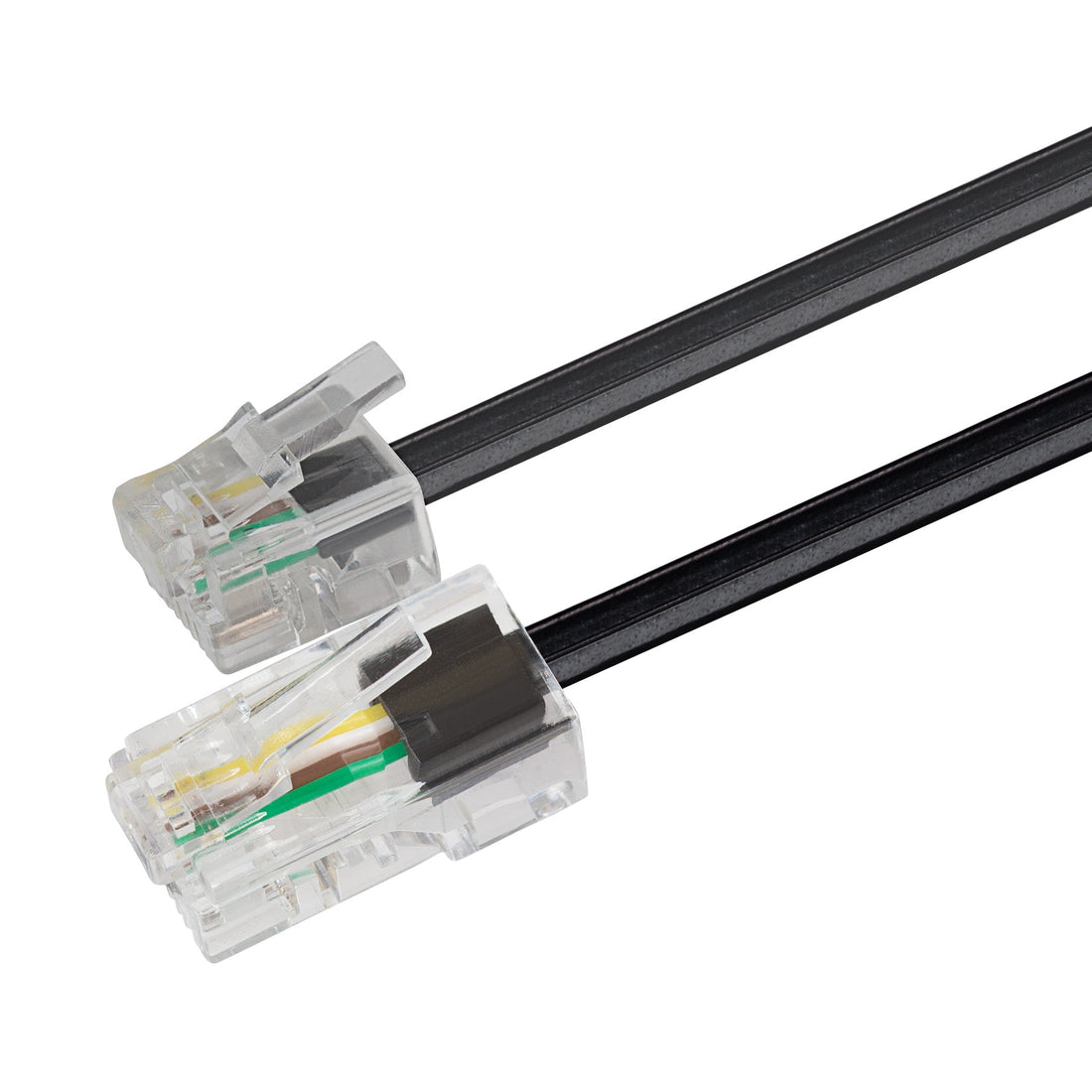 Maplin RJ11 to RJ45 ADSL Telephone Cable - Black, 3m