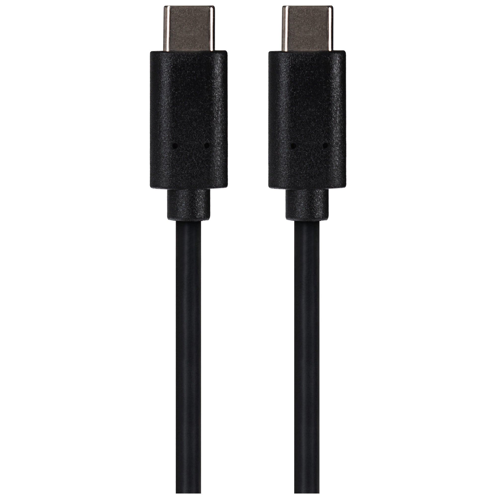 Maplin USB-C to USB-C 3.2 Gen2 100W 10Gbps Super Speed Cable - Black, 1m