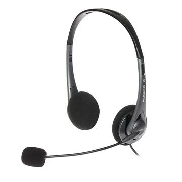 ProSound USB-A Stereo Headset with Electret Condenser Boom Microphone & 1.2m Cable