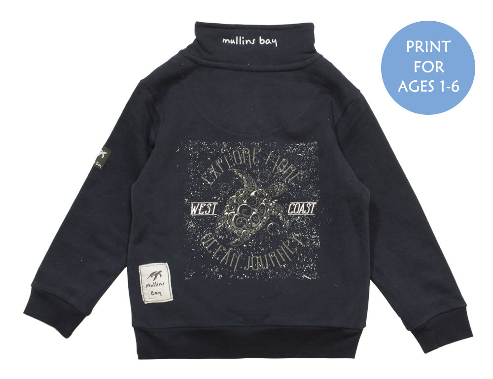 Childrens West Coast Sweatshirt - Navy