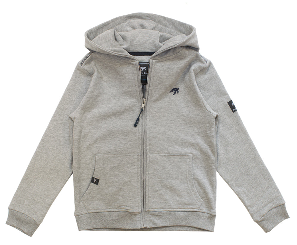 Childrens Boatyard  Full Zip Hood - Grey