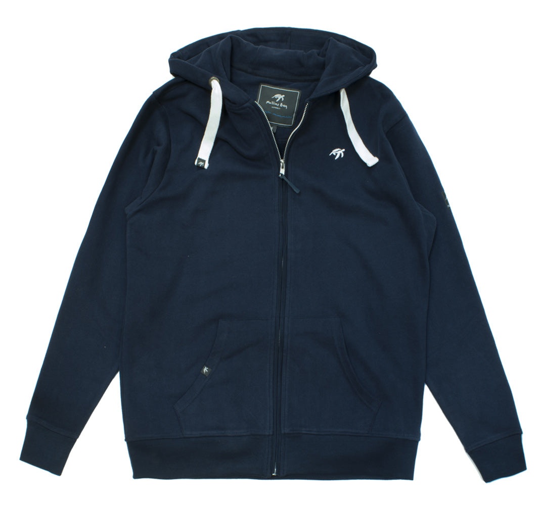 Unisex Boatyard Full Zip Hoodie - Navy