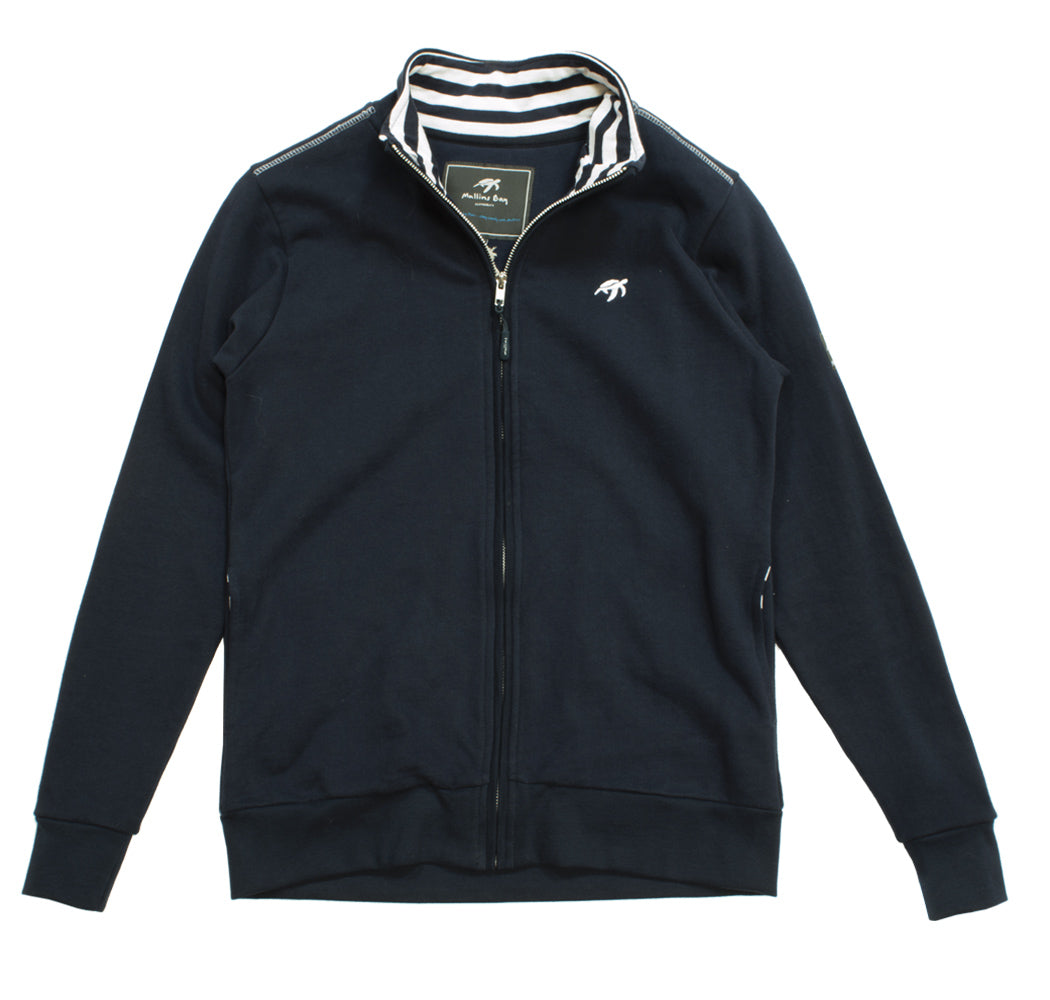 Ladies West Coast Zip Thru Sweatshirt - Navy