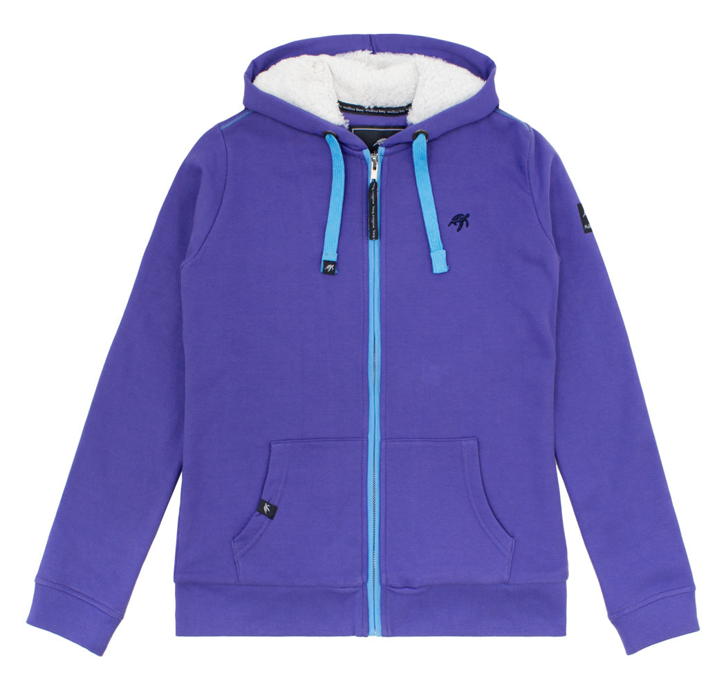 Ladies Boatyard Full Zip Hoodie - Indigo Haze