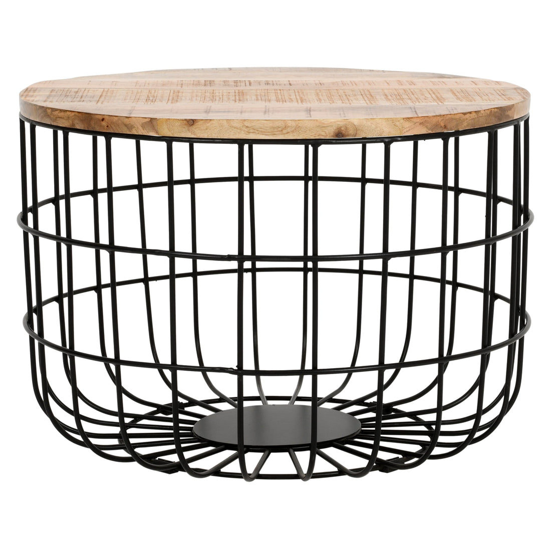 Merlin Mango Wooden Wire Coffee Table