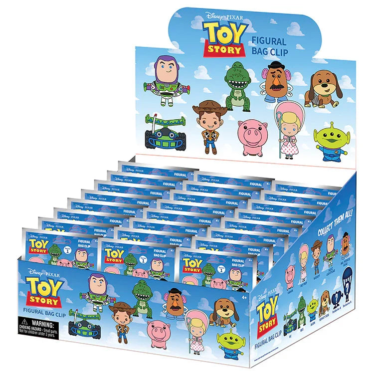 Toy Story 30th Anniversary 3D Collectable Keychains